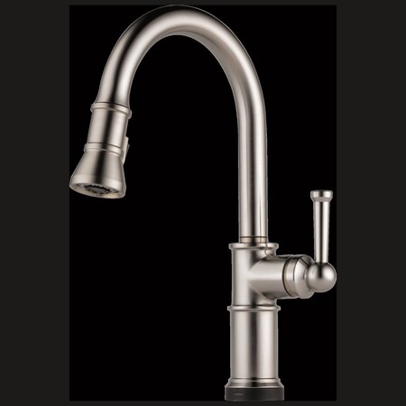 Brizo Artesso Single Handle Pull-Down Kitchen Faucet with SmartTouch(R) Technology 64025LF-SS